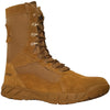 Botas tácticas ligeras de cuero LAHORS para hombre, botas de combate, anticolisión, con cordones, impermeables, para exteriores, senderismo, calzado transpirable 